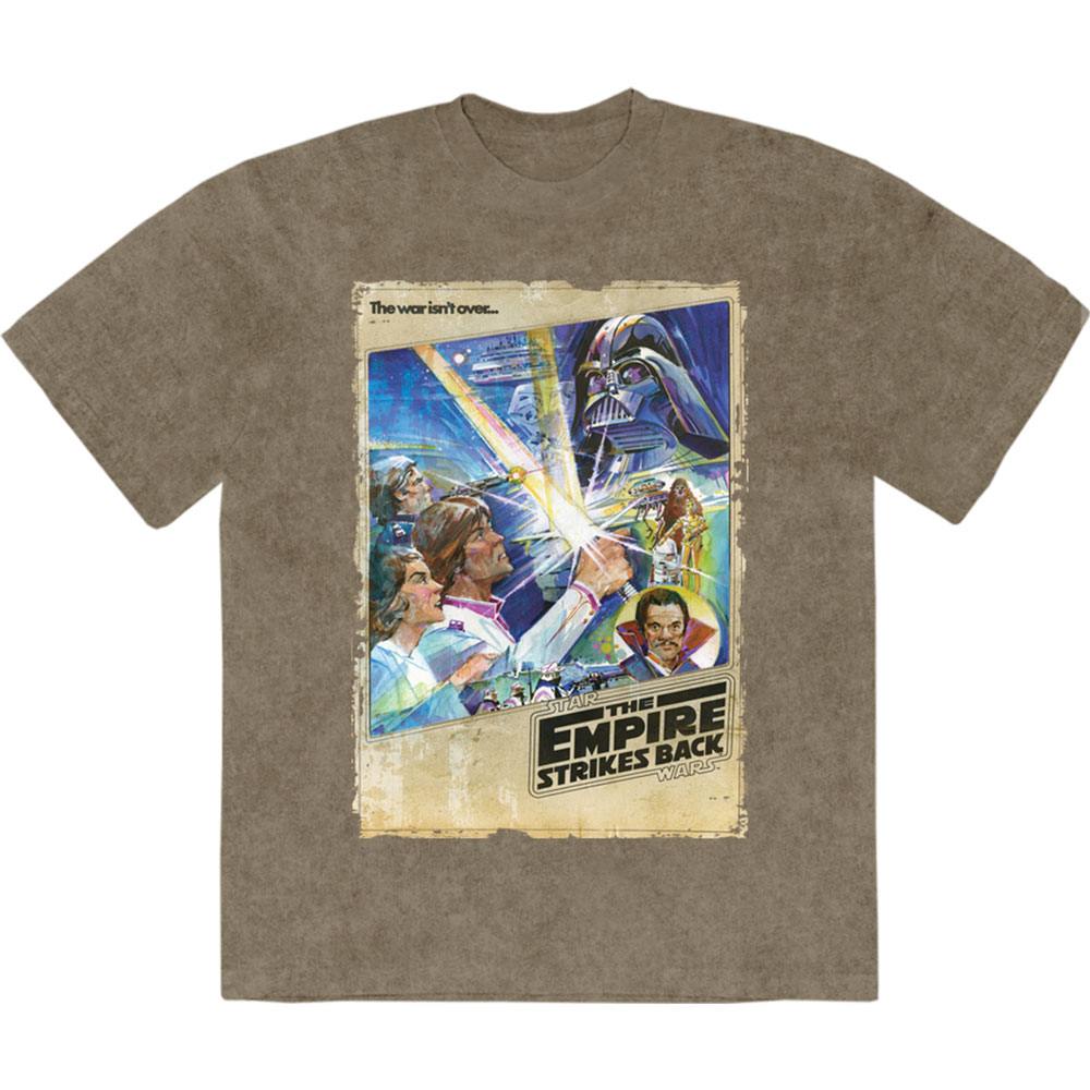 Disney Star Wars - The Empire Strikes Back Comic Strip Mens Tshirt - Green